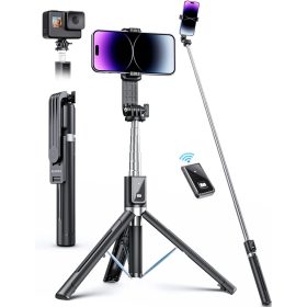   ANXRE Selfie Stick Tripod with Remote – Bluetooth Szelfibot és Telefon Állvány - felbontott
