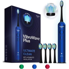   Wagner Stern VibroWave Plus Szónikus Elektromos Fogkefe – 4 DB KEFÉVEL