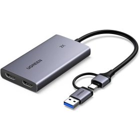   UGREEN 4K HDMI Capture Card – HDMI → USB 3.0 Videórögzítő és Streaming Adapter